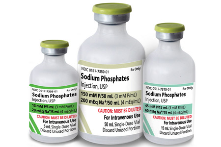 Sodium Phosphates Injection, USP is available in three presentations 